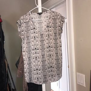 Express short-sleeved blouse